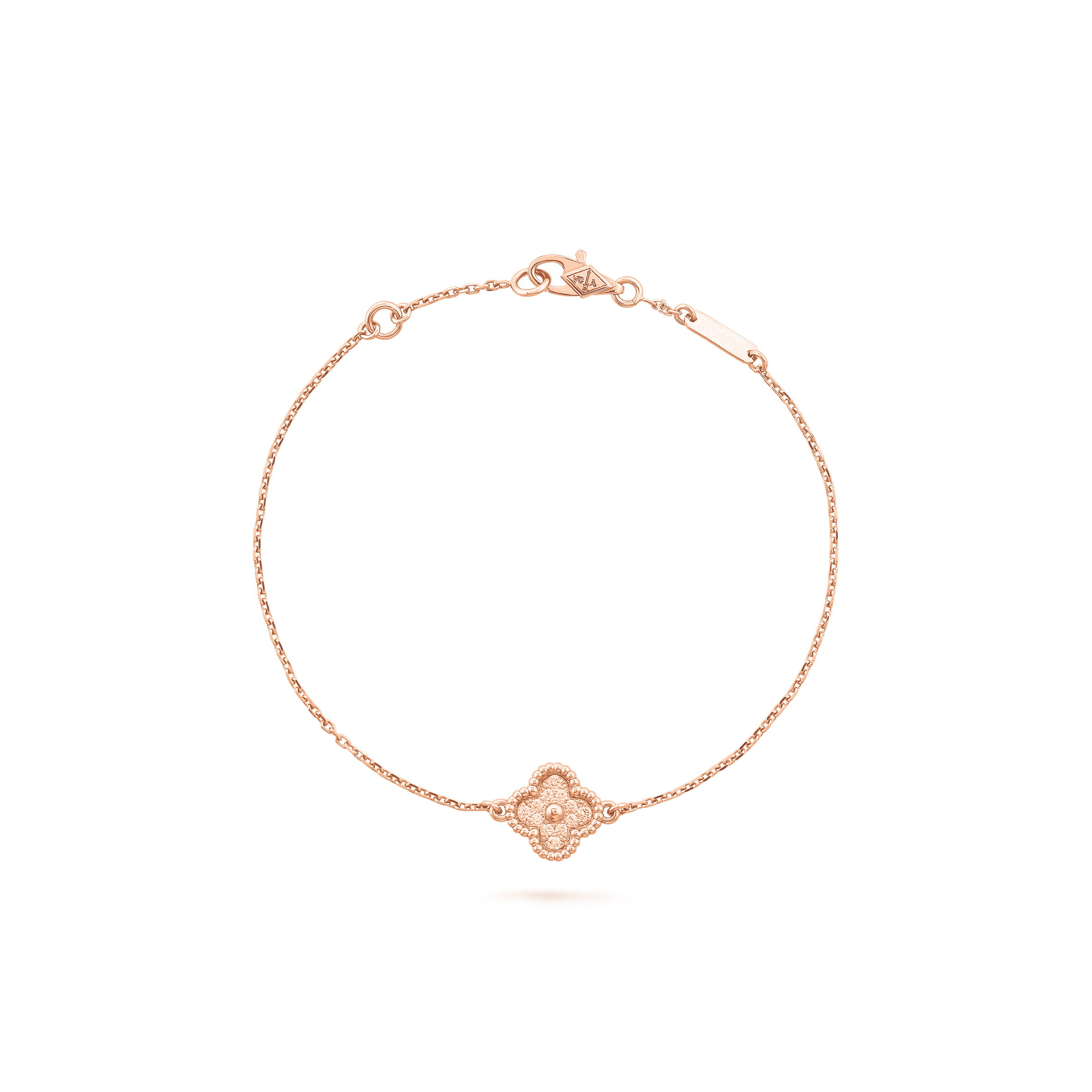VAN CLEEF ARPELS SWEET ALHAMBRA BRACELET - ROSE GOLD VCARO8DC00 VAN CLEEF ARPELS SWEET ALHAMBRA BRACELET - ROSE GOLD VCARO8DC00